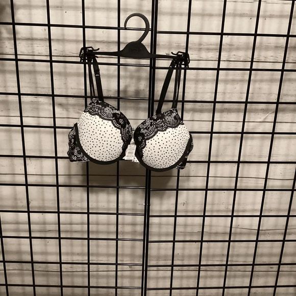 Polka Dot Lace Bar (Pushup) B291 - Picture 1 of 3